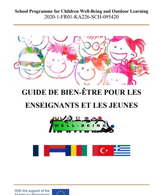 Publication de la version française du « WELL-BEING GUIDE FOR TEACHERS AND YOUTH »