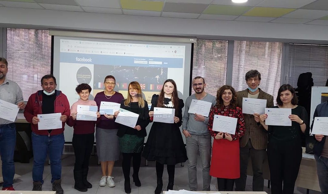 Troisième réunion d’équipe du projet Erasmus+ « School Programme Against Fake News » à Ohrid, Macédoine du Nord, les 28-29 décembre 2021