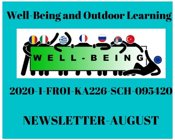 Children Well Being and Outdoor Learning – Newsletter – August 2021