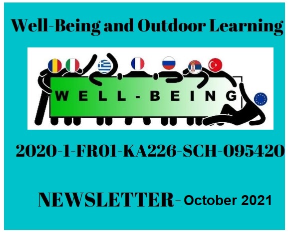 Children Well Being and Outdoor Learning – Newsletter – October 2021