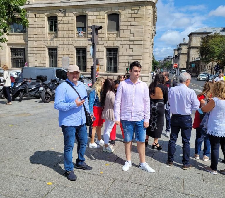 Réunion de lancement du projet Children Well-Being and Outdoor Learning – Paris, 9-10 août 2021