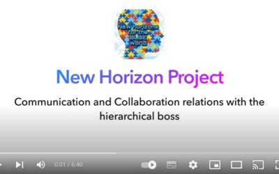Projet New Horizons: « Adults with autism: Communication and Collaboration relations with the hierarchical boss » par le CAH