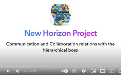 Projet New Horizons: « Adults with autism: Communication and Collaboration relations with the hierarchical boss » par le CAH