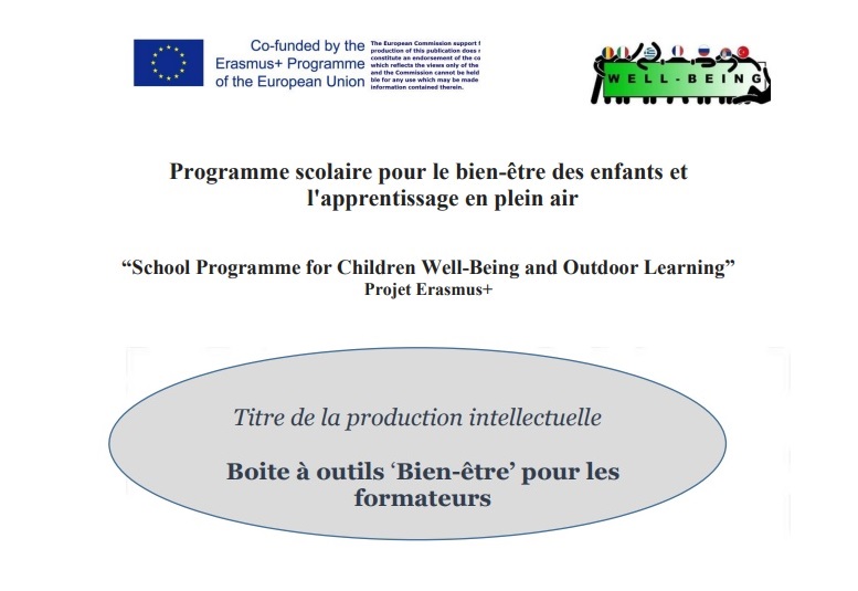 Publication de la version française : « Boite à outils ‘Bien-être’ pour les formateurs »