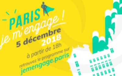 Soirée «Paris je m’engage» dans le cadre de la semaine parisienne de l’engagement du 5 au 12 décembre 2022